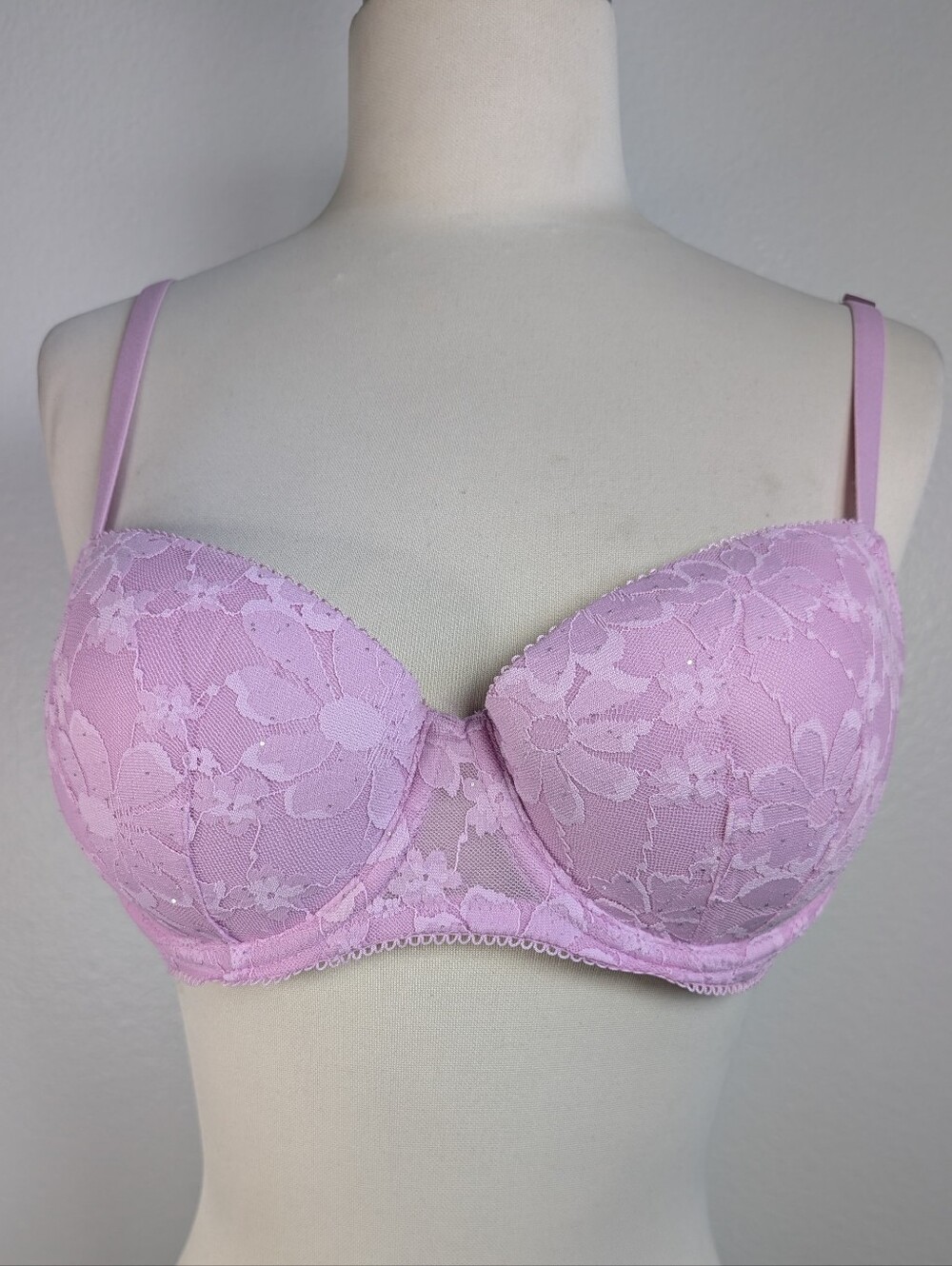 PINK Wink Balconette Bra 38B